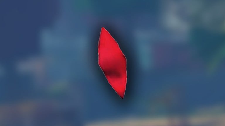 Cómo encontrar el fragmento de cristal rojo en Fisch