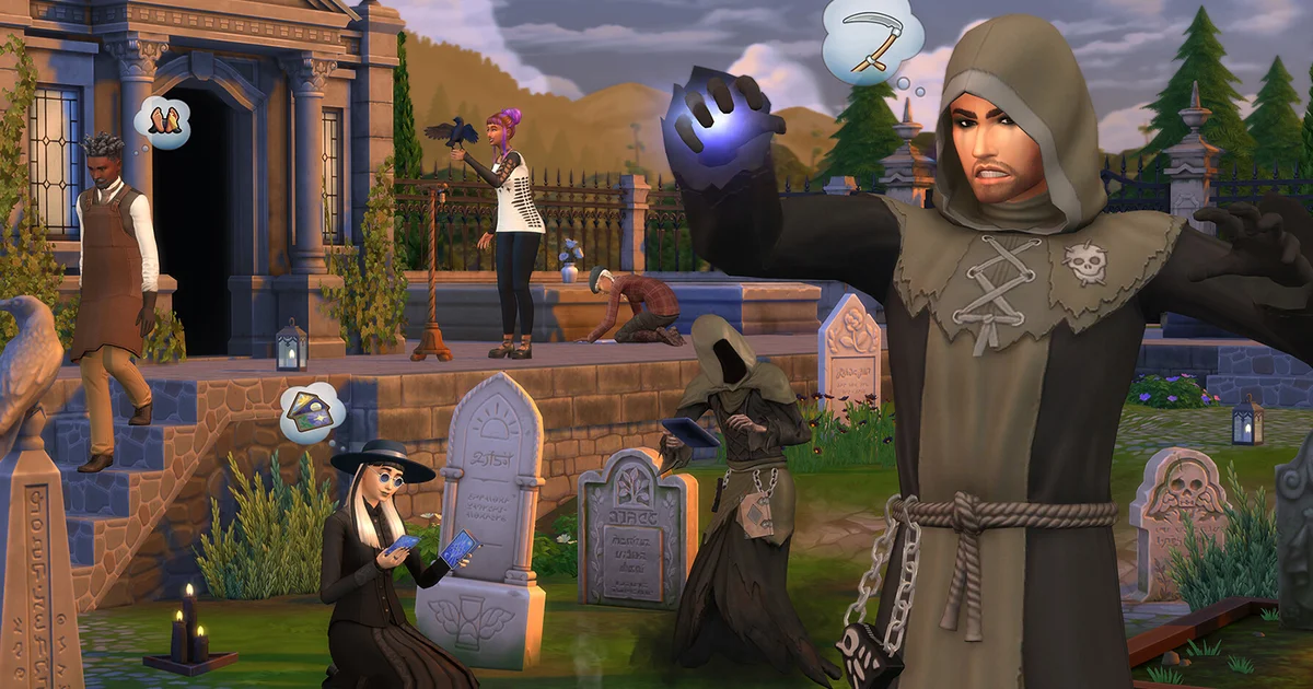 Les Sims 4 Life and Death trichent