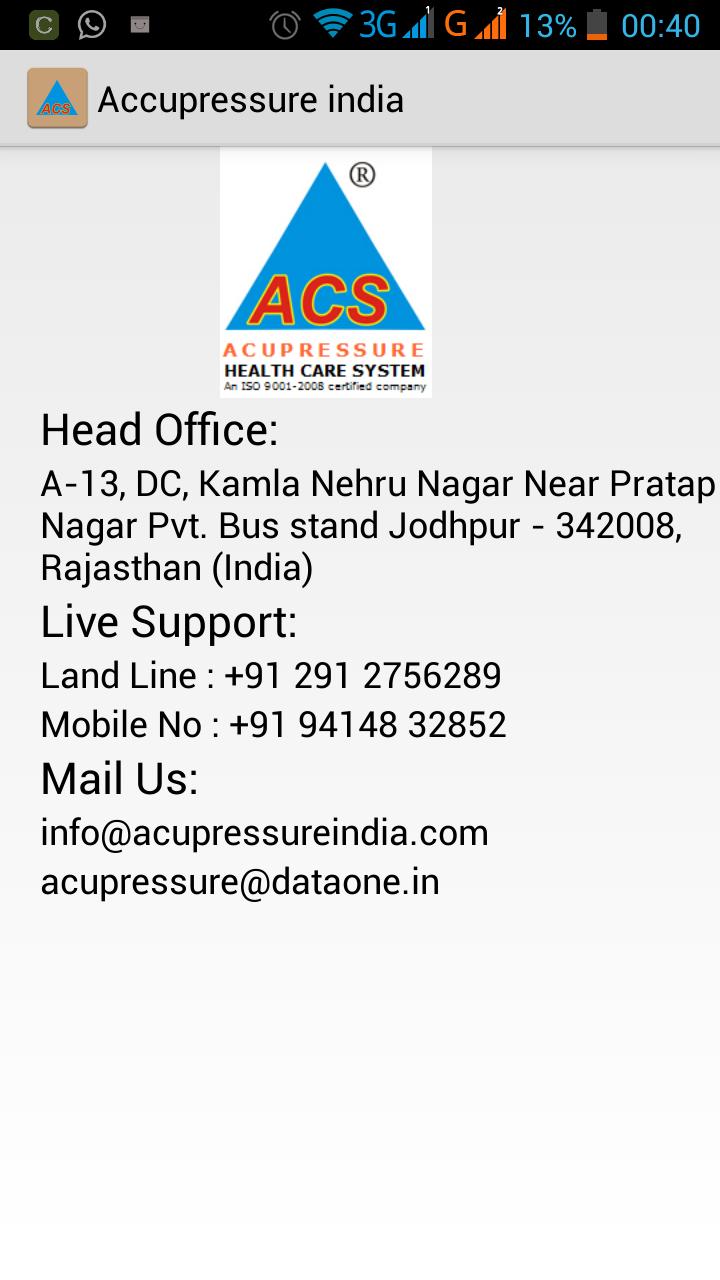 Acupressure
