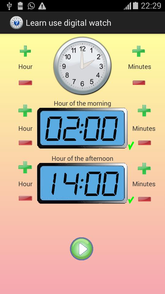 Learn to tell time