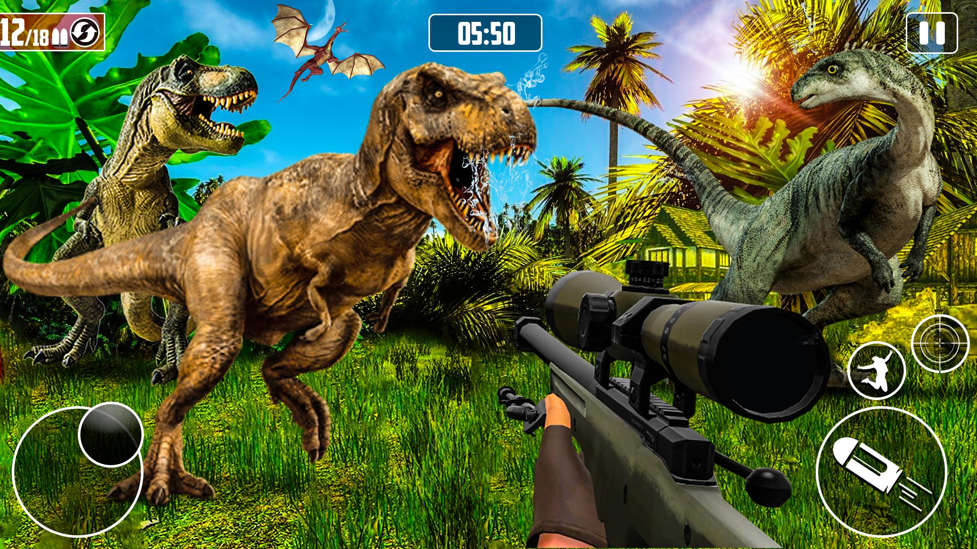Dinosaur Hunting Game 3D Sim