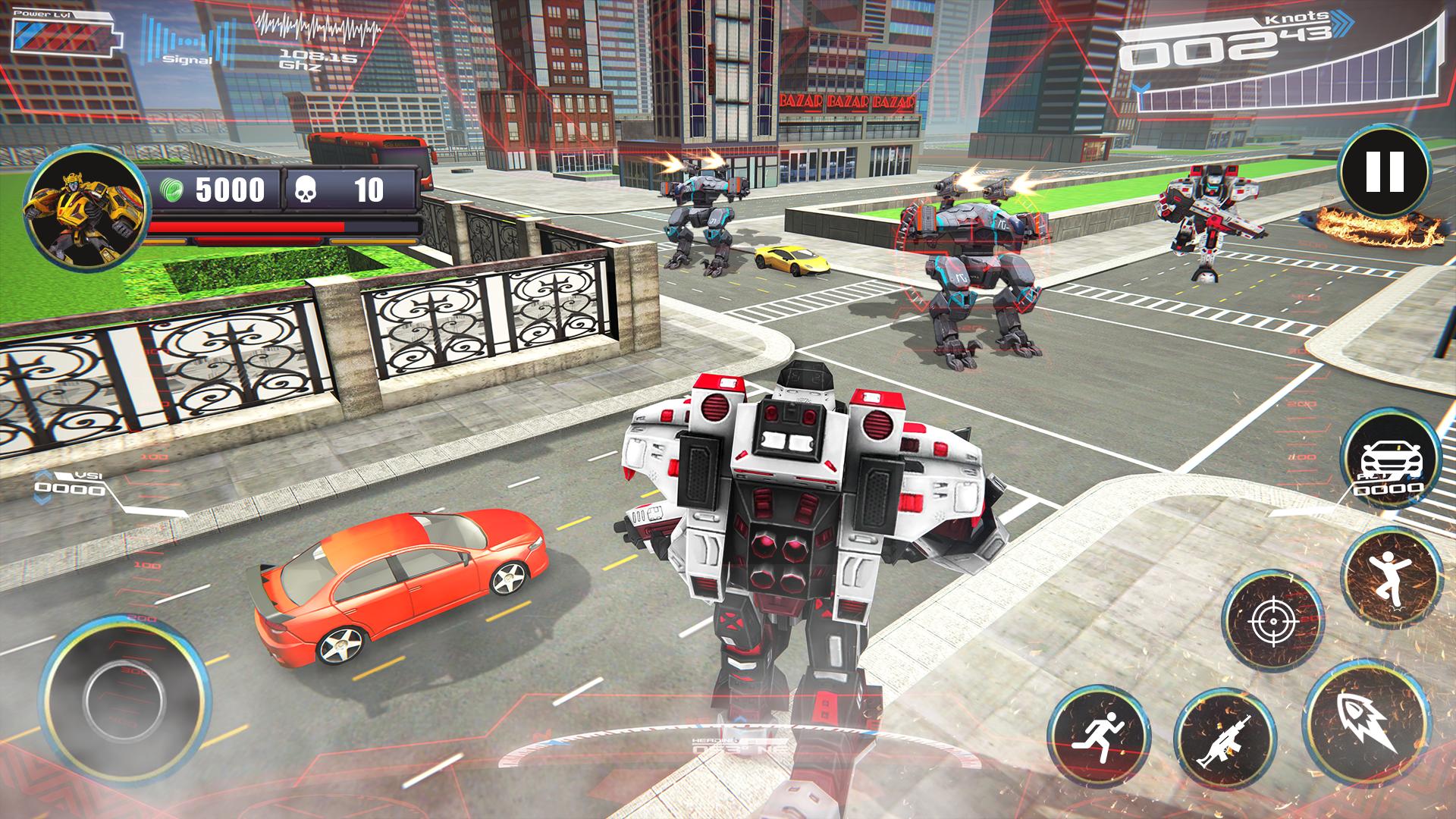 Transform Car Robot Game : Formula Car Robot War