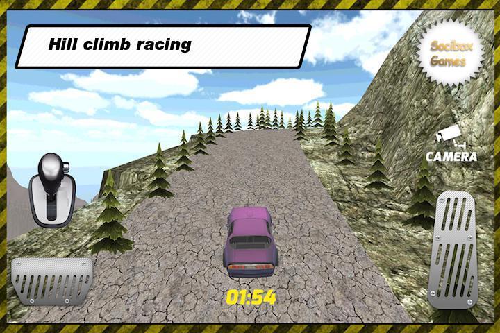 Girl Car Hill Climb
