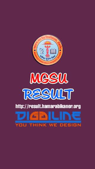 MGSU Result