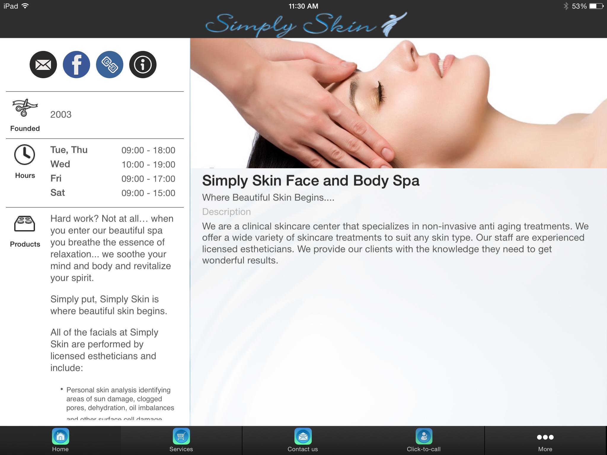 Simply Skin Face and Body Spa