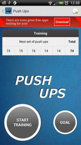 Push Ups - Fitness Trainer