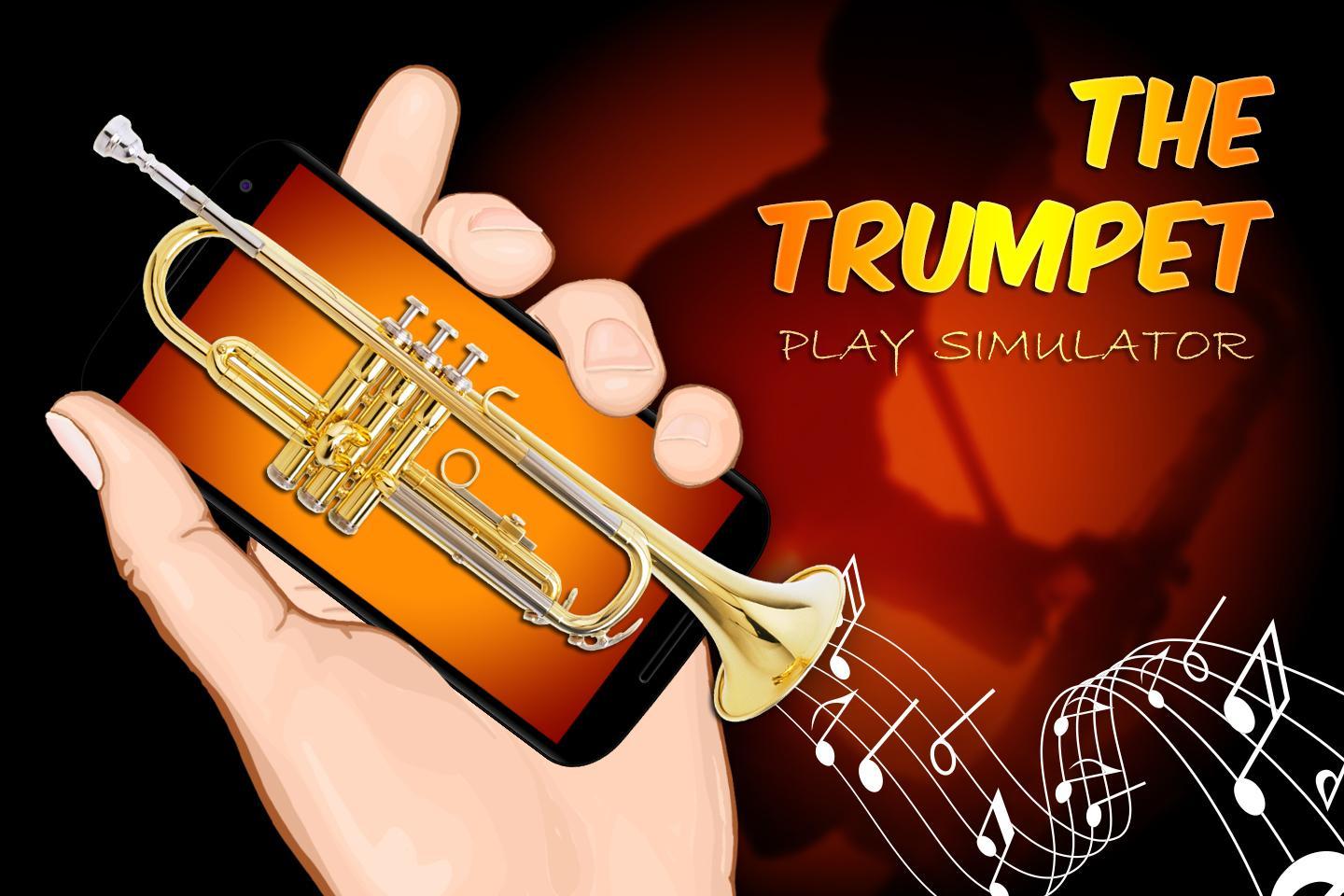 Play the trumpet simulator