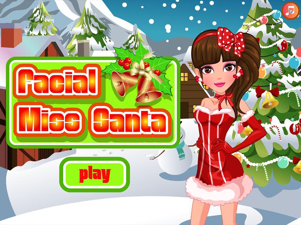 Makeover facial miss santa