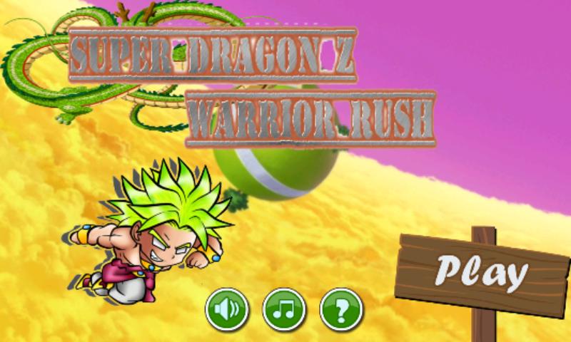 Super Dragon Z Warrior Rush