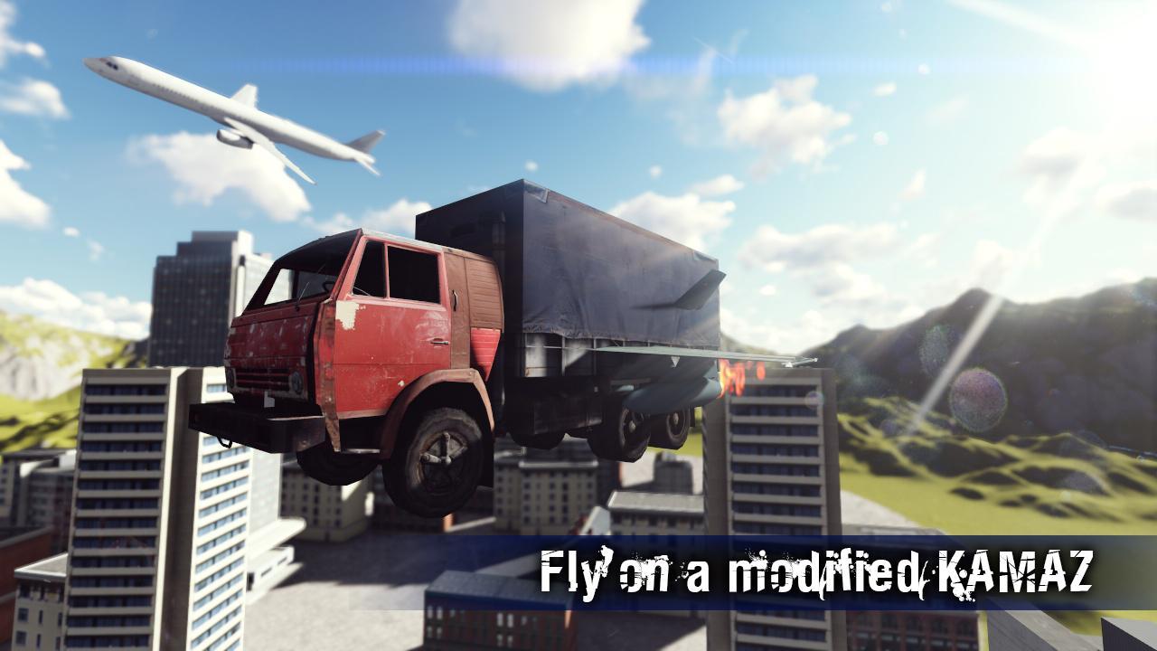 Flying Kamaz Simulator 2016