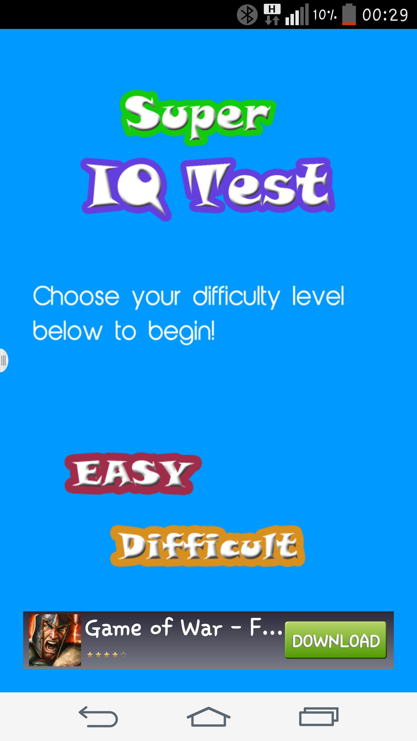 Super IQ Test