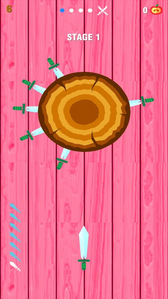 Throw Knife Hit Adventure