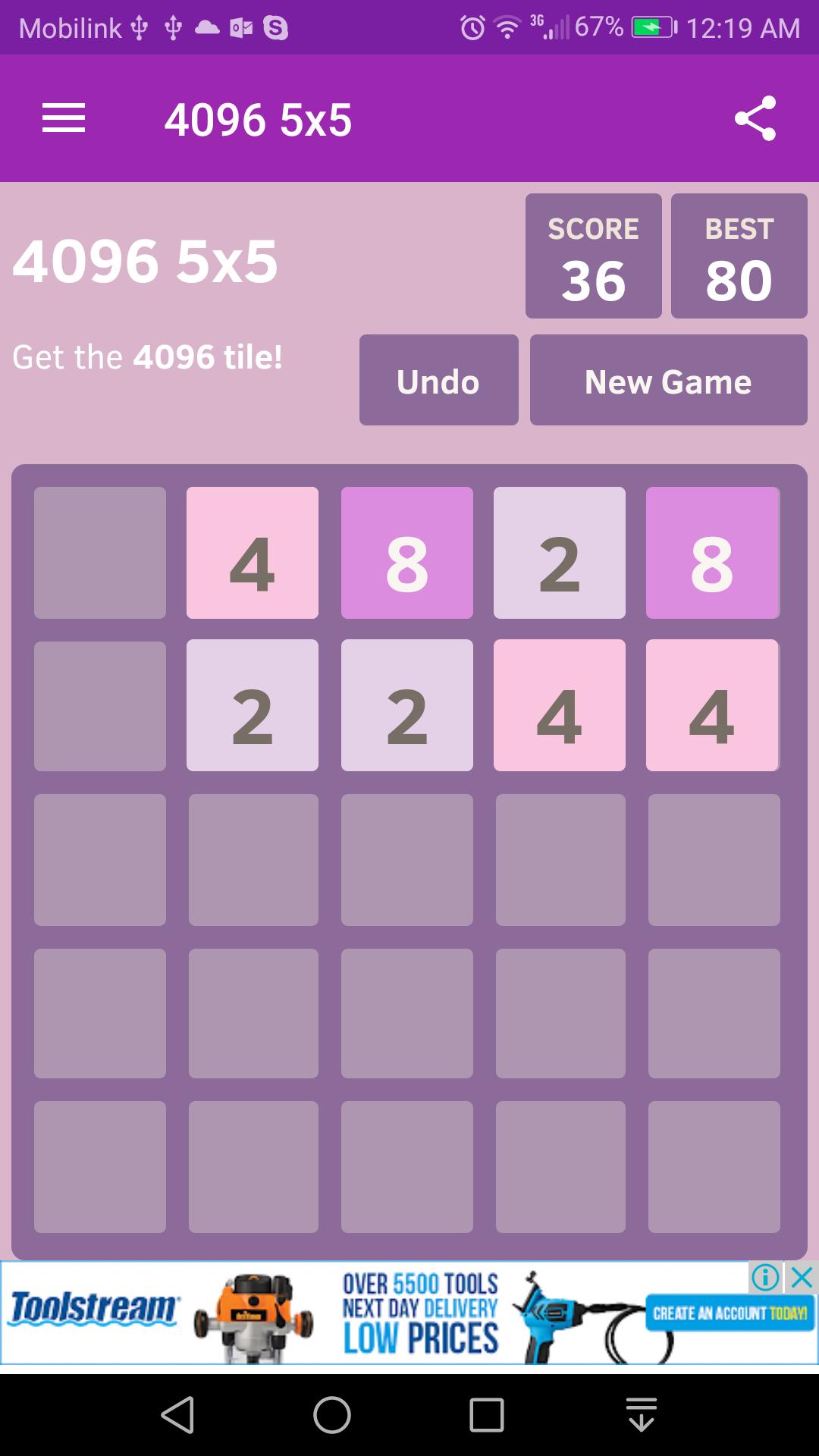 4096 5x5
